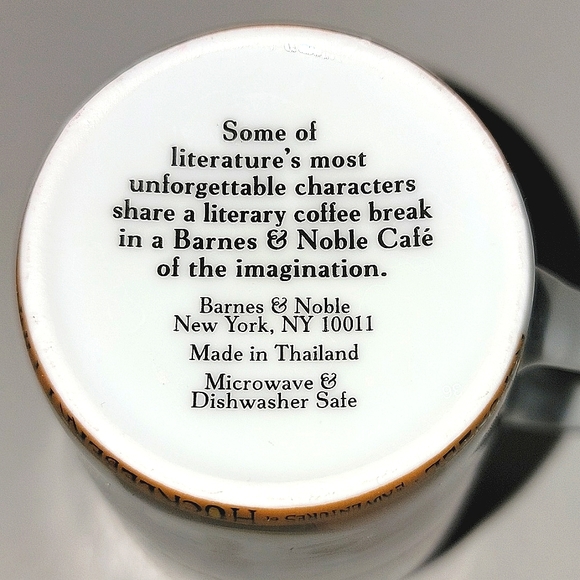 BARNES & NOBLE CLASSIC BOOKS UNFORGETTABLE CHARACTERS COFFEE MUG - Picture 10 of 12